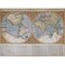 Map Of The World By Gerard Mercator First Published Circa 1595. Orbis Terrae Compendiosa Descriptio. Poster Print By Ken
